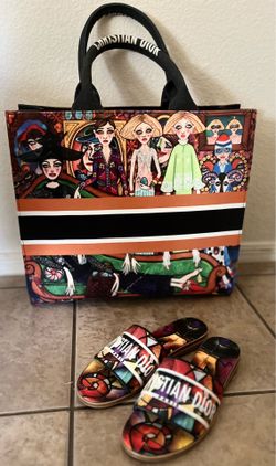 Handbag and sandals