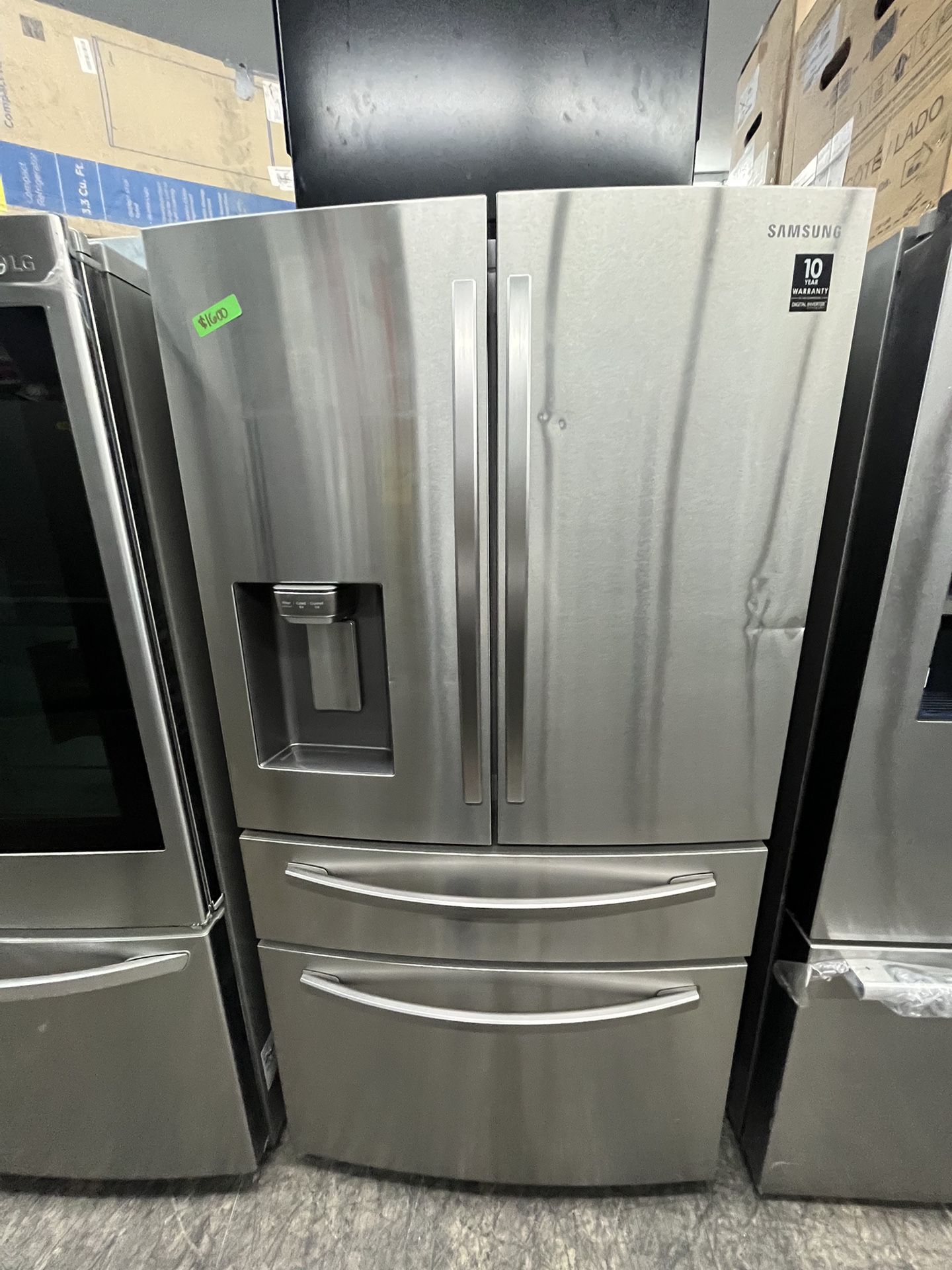 Samsung 4 Door Counter Depth Stainless Steel Refrigerator