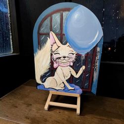 Original painting (Midnight fennec)
