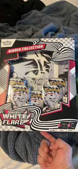 Pokemon white flare binder