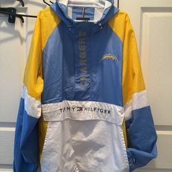 Chargers Tommy Hilfiger NFL Starter Style jacket 2XL XXL