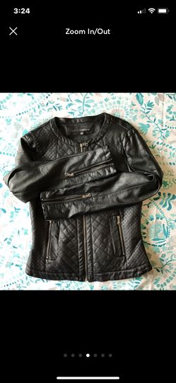 Harve Benard faux leather jacket