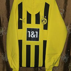 Borussia Dortmund Men's Half-Zip Reversible Jacket

