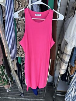 HOT PINK DRESS