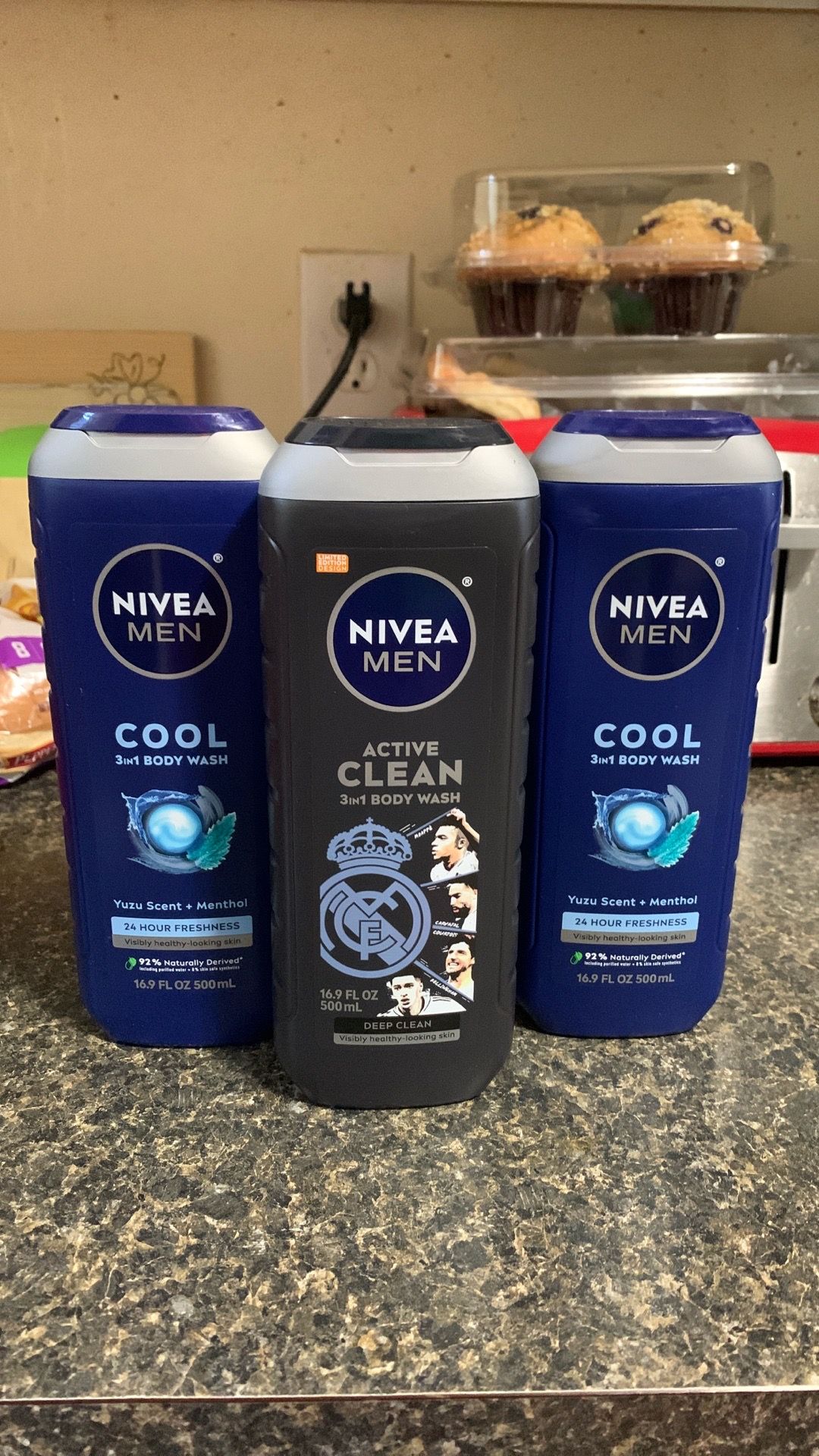 Nivea Men’s Body Wash-3 Items!($14.31+ Value)