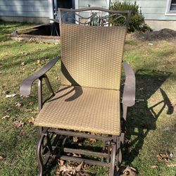 Chair And Bench Rocker Set