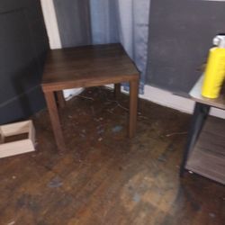 Two Brown End Tables Very Good Condition Moving Take Any Offer