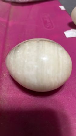 Vintage marble egg