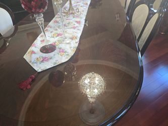 Elegant dinette set with China cabinet