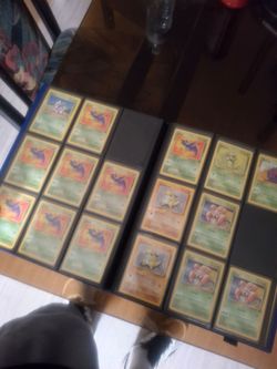 Vintage pokemon cards