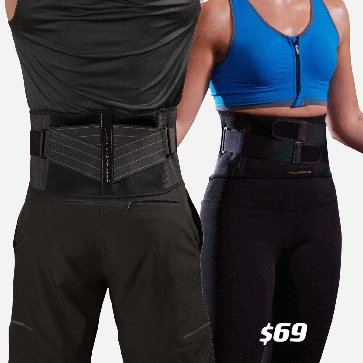 Back Support Wrap Excellent Condition Size XS-XXL