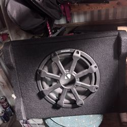 10” Kicker With Built-In Amp