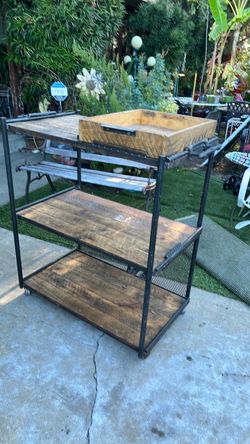 Carrito 40" de alto x 3 ft de largo