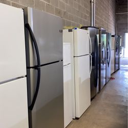 Frigidaire Refrigerator Top Freezer Stainless Steel 