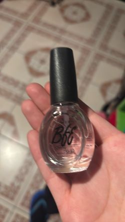Clear gel for nails