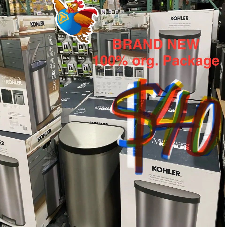 Kohler Step Trash Can 45L 13Gallon From Costco