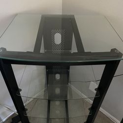 Media Glass Stand/Shelves