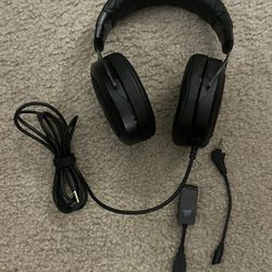 Corsair Headset With Mic And Usb Adapter 