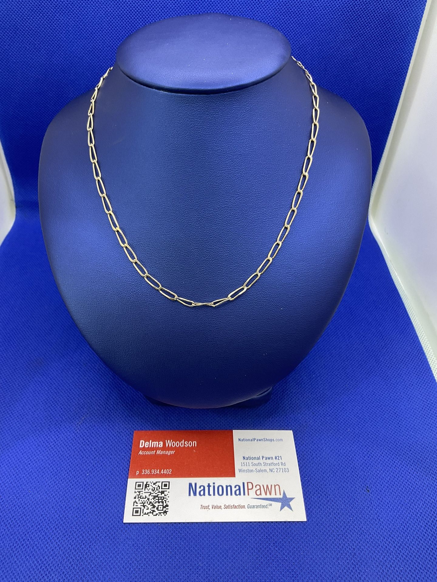 10 KT Gold Link Chain