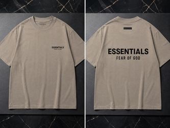 Essentials T-Shirts Dark Oat