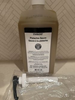 Starbucks Pistachio Sauce
