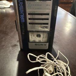 Sony Tape Player 
