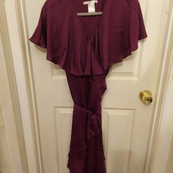Burgandy Dress Size Small