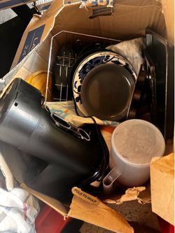 2 Boxes full of dishes