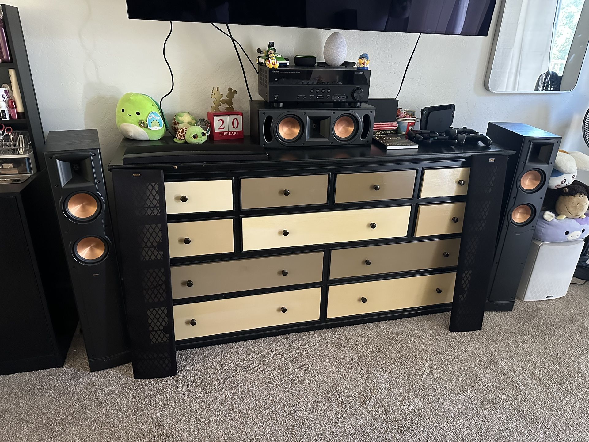 Klipsch RF-52 II Tower Speakers + RC-52 II Center - Full Front Soundstage