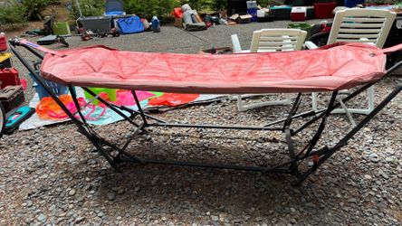 Hammock heavy metal stand