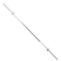 60-Inch Chrome Barbell Bar