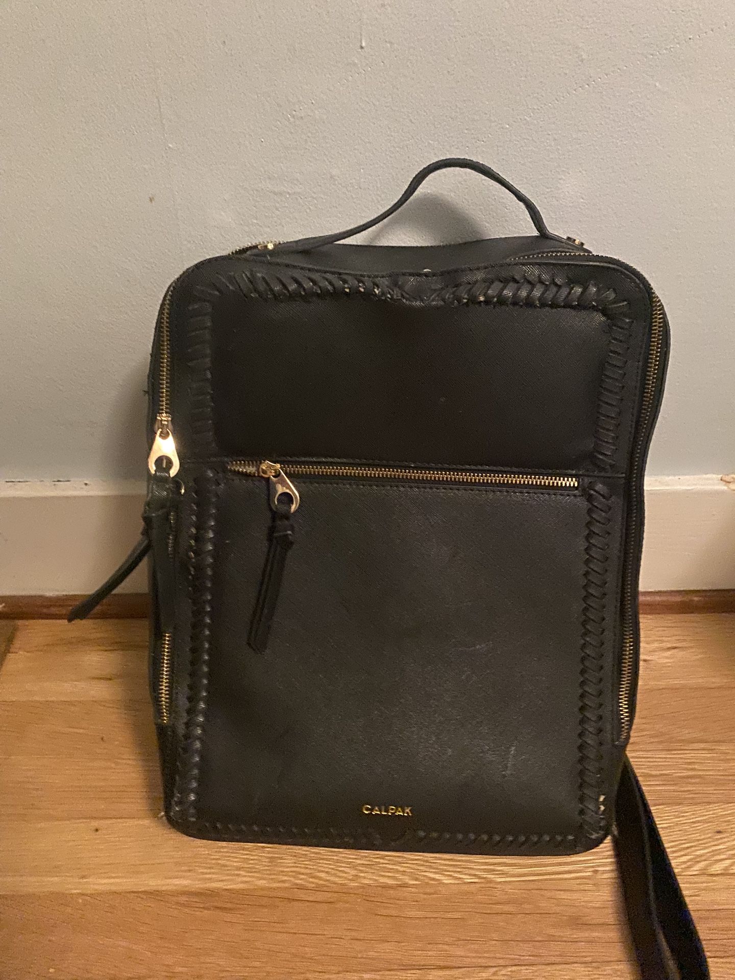 Black Calpak Laptop Backpack