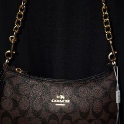 Dark Brown Coach Purse 