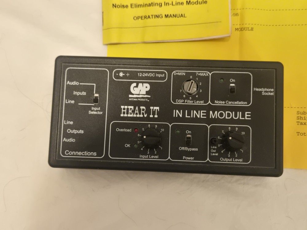 GAP ANTENNA Ham Radio Noise Eliminating In-line Module
