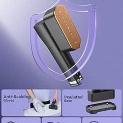 Sundu 2-in-1 Handheld Garment Steamer and Iron, 15-Second Fast Heat-up, 100ml Water Tank, Ironing Gloves, 20-Minute Continuous Steam, Wrinkle Remover 