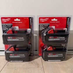Milwaukee M18 6.0 High Output Batteries 2-pack 