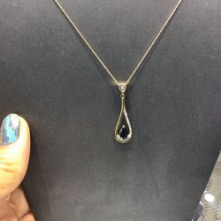 10k Gold Black Diamond Pendant With Chain .we Have On Special Discount..💎💎💎
