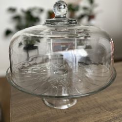 Vintage Mid Century Pedestal Cake Stand / Punch Bowl 