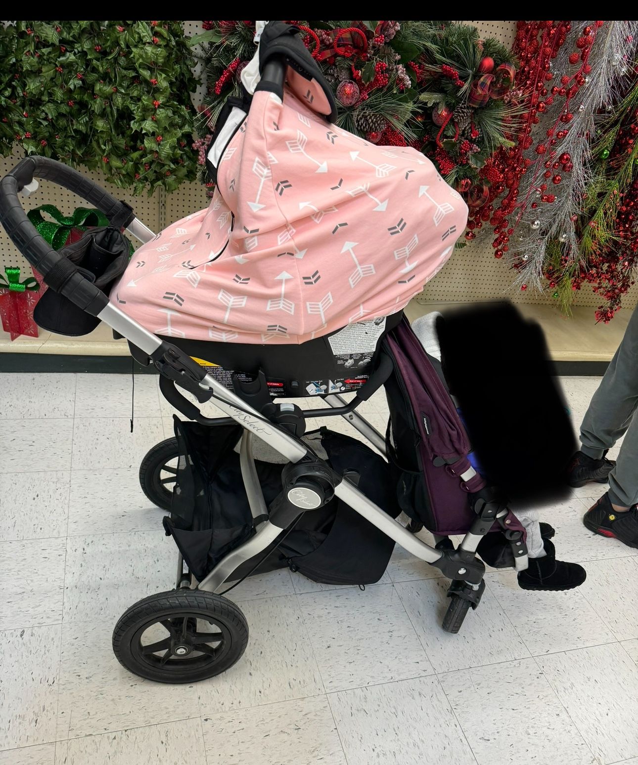 City Select double Stroller 