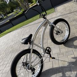 Sikk UFO SS Aluminum Frame Premium Fat Tire Cruiser 7 Speed