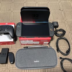 Nintendo Switch 2 + Pro Controller