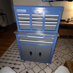 Tool Box And Assorted Tools 