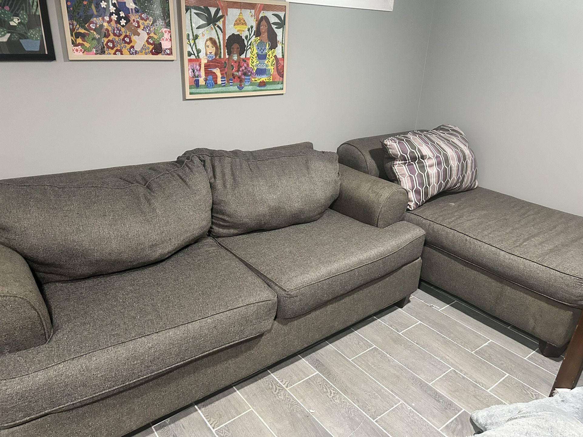 Couch with Chaise