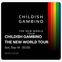 Childish Gambino: The New World Tour