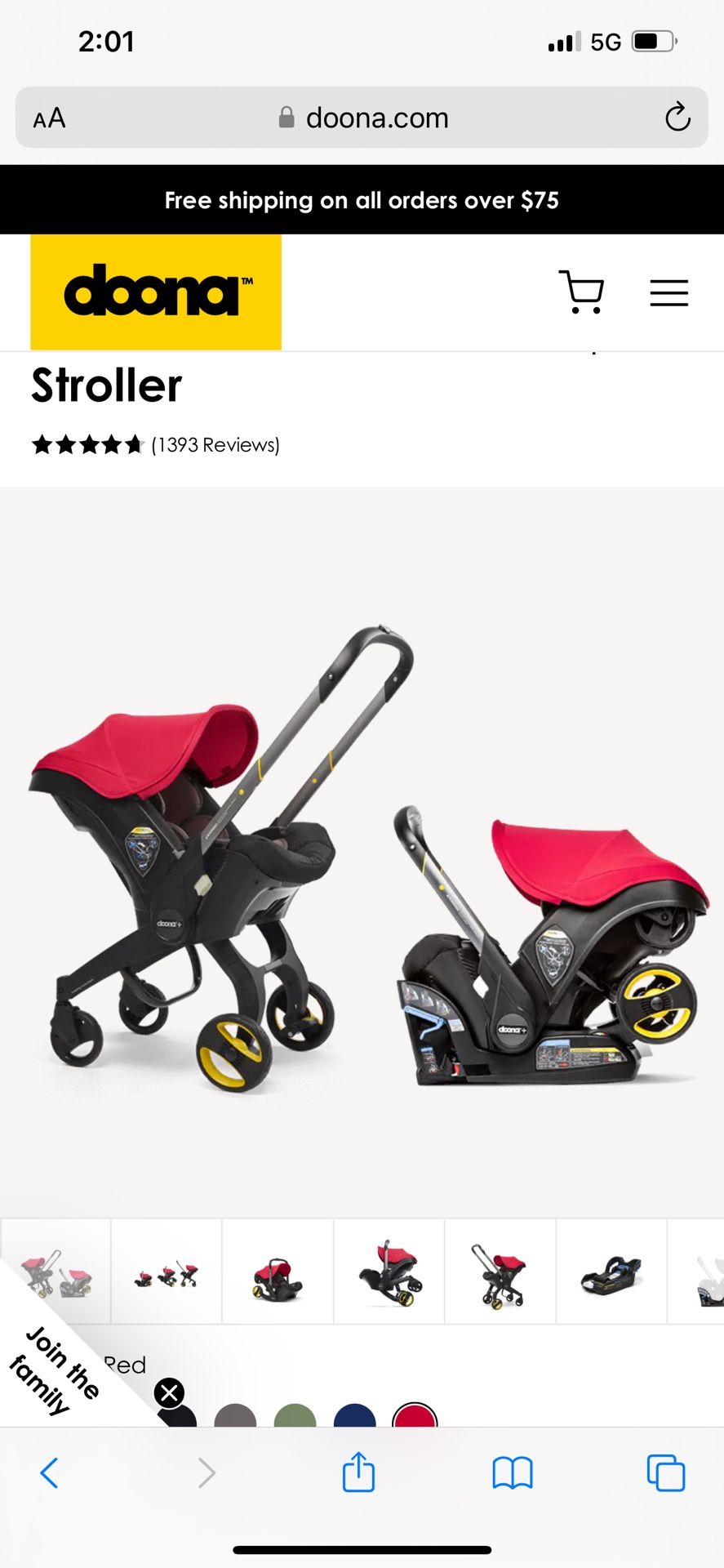 Doona Stroller