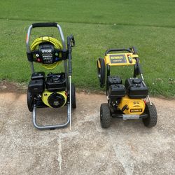 2 Pressure Washers.