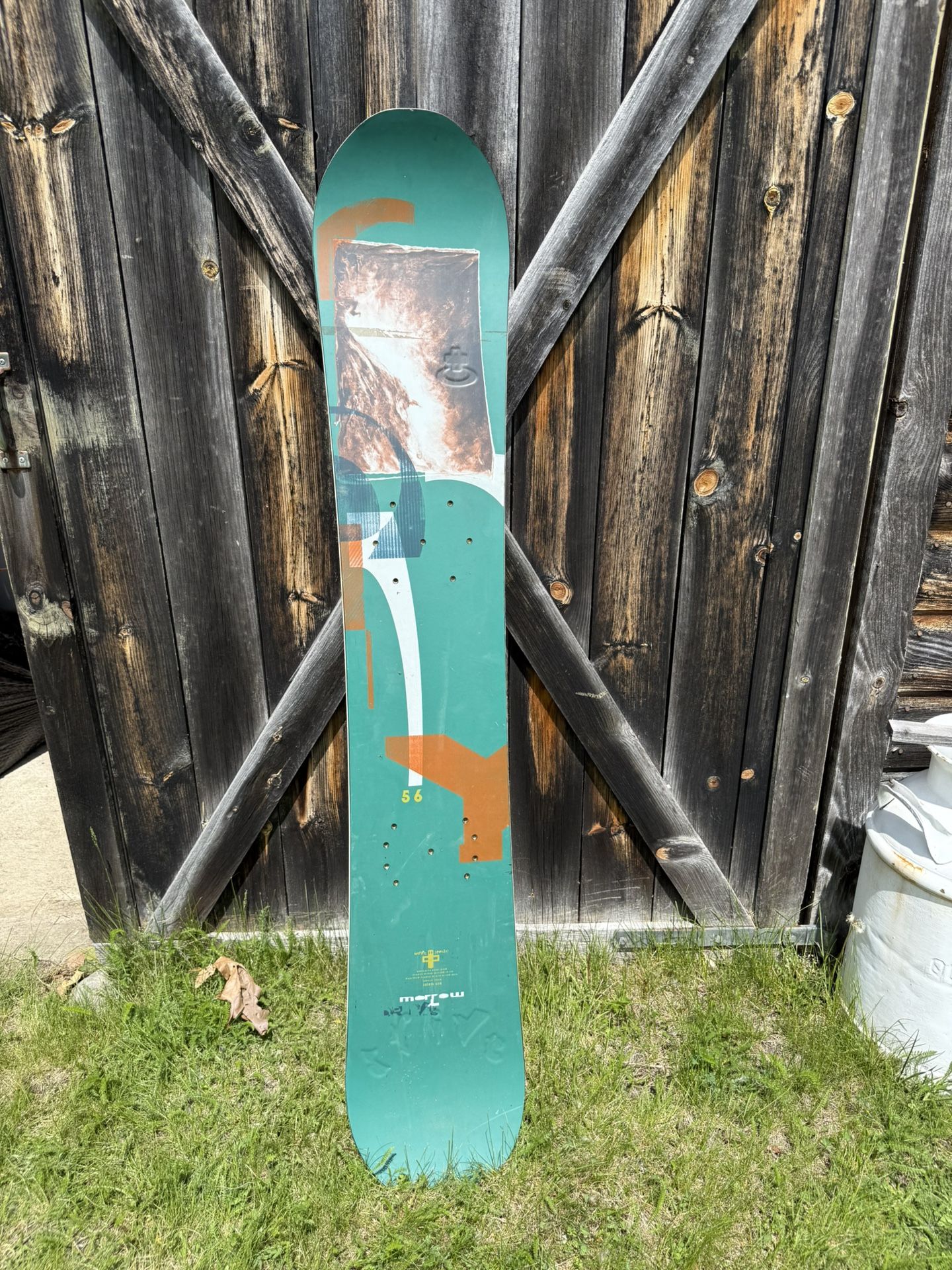 Snowboard. Vintage Morrow