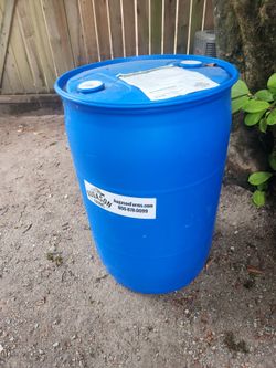 Augason Farms Blue  55gl Water Storage Barrel