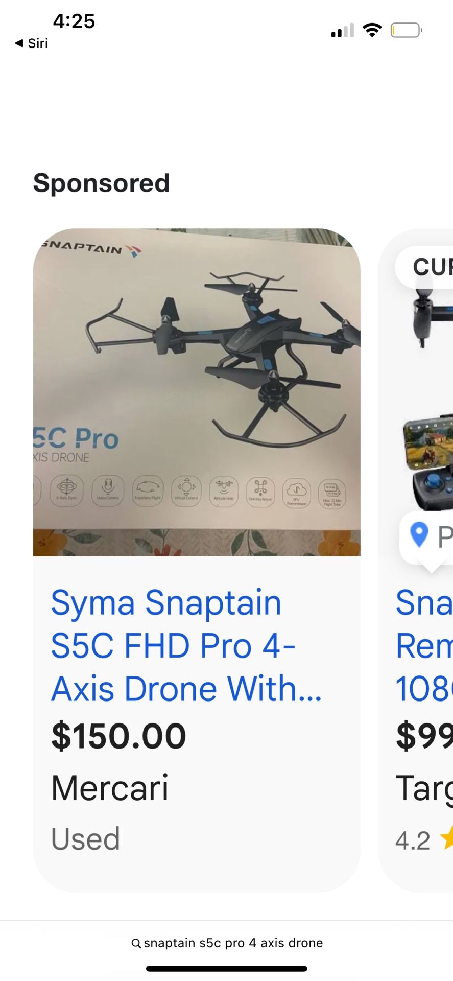 Snaptain S5C Pro 4 Axis Drone 