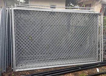 temporales paneles chain link 